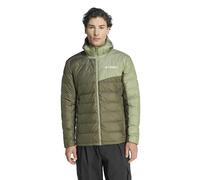 adidas Homme Terrex Multi Light Down CLIMAWARM Hooded Jacket, olive strata/tent green, S