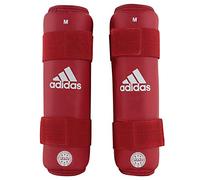 adidas Unisex - Wako Pu Shin Guard Parastinchi, Unisex - Adulto, ADIWAKOSG01, Rot, M