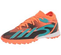 adidas Unisex X SPEEDPORTAL Messi.3 Turf Soccer Shoe, Team Solar Orange/Mint Rush/Black, 7.5 US Men