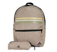 adidas Performance - Classic Horizontal - Zaino verde con 3 strisce One Size