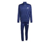 Adidas Tuta Sportswear Basic 3-Stripes French Terry Dark Blue/White da Uomo L Blu