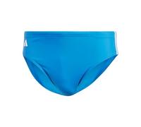 adidas Uomo 3 Stripes Swim Trunks, Bright Royal/White, S
