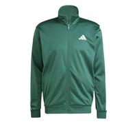 adidas Uomo 3 Stripes Tricot Regular Track Top, Collegiate Green, M