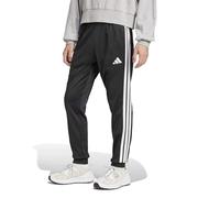 adidas Uomo 3-Stripes Tricot Track Pant, Black/White, XXL