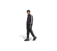 Tuta adidas 3-Stripes Woven nero bianco - S
