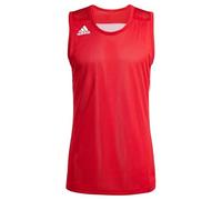 Adidas 3g Speed Reversible Sleeveless T-shirt Rosso M / Regular Uomo
