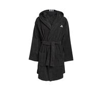 Adidas Uomo Accappatoio Con Cappuccio Nero