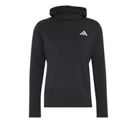 adidas Uomo Adi365 Running Essentials Winterized Long Sleeve Sweatshirt, Black, L