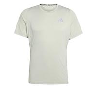 adidas Uomo Adi365Breeze Running Shirt, Halo Green/Grey One, S