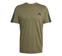 Adidas Uomo Adidas Men 3-Stripes T-Shirt, Olive Strata, XS