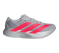 adidas Uomo Adizero Evo SL Scarpe, Silver Met.-Lucid Red-Iron, 44.5|45