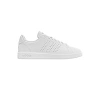adidas Uomo Advantage 2.0 Shoes, Ftwr White/Ftwr White/Ftwr White, 45 1/3 EU