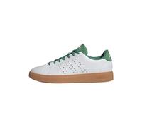 Adidas Uomo Advantage 2.0 Shoes, White/Preloved Green/Preloved Green, 39 1/3 EU