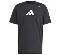 adidas Uomo AEROREADY all-Gym Category Graphic Tee, Black, XL