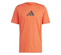 adidas Uomo AEROREADY all-Gym Category Graphic Tee, Bright Red, L