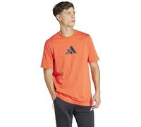 adidas Uomo AEROREADY all-Gym Category Graphic Tee, Bright Red, XL