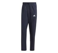 Adidas Uomo AEROREADY Essentials Stanford Open Hem Embroidered Small Logo Pants, Legend Ink, L Short