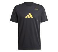Adidas Uomo AEROREADY Tennis Category Graphic Tee, Black, S