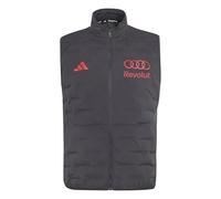 adidas Uomo Audi Revolut Formula One Team 2026 Engineers & Marketing Padded Vest Coat, utility black/hi-res red, M