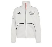adidas Uomo Audi Revolut Formula One Team 2026 Engineers & Marketing Track Top Sweatshirt, Chalk Pearl/Iron Met., L
