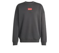 adidas Uomo Audi Revolut Formula One Team Elevated Crew Sweat Sweatshirt, Utility Black/Hi-RES Red, L