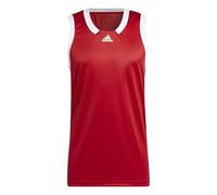 adidas Uomo Basketball Icon Squad Jersey Aeroready, Team Power Red/White/White, M