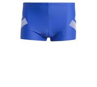 adidas Uomo Big Bars Boxers Swimwear, Semi Lucid Blue/White, 36