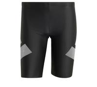 adidas Uomo Big Bars Swim Jammers Swimwear, Black, 32