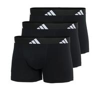 Adidas Uomo Boxer, Confezione Da 3 - Trunks, Active Flex Cotton, Logo