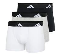 Adidas Uomo Boxer, Confezione Da 3 - Trunks, Active Flex Cotton, Logo