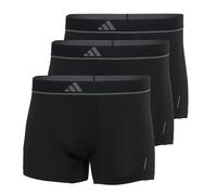 Adidas Uomo Boxer, Confezione Da 3 - Trunks, Active Micro Flex Eco, Logo, Ei...