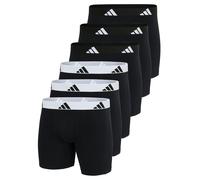 Adidas Uomo Boxer, Confezione Da 6 - Boxer Briefs, Active Flex Cotone, Logo ...