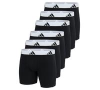 Adidas Uomo Boxer, Confezione Da 6 - Boxer Briefs, Active Flex Cotone, Logo ...