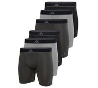 Adidas Uomo Boxer, Confezione Da 6 - Boxer Briefs, Active Micro Flex Eco, Lo...