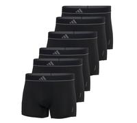 Adidas Uomo Boxer, Confezione Da 6 - Trunks, Active Micro Flex Eco, Logo, Ei...