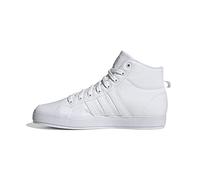 adidas Uomo Bravada 2.0 Lifestyle Skateboarding Canvas Mid-Cut Shoes, Cloud White/Cloud White/off White, 46 EU