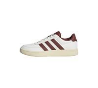 Adidas Uomo Breaknet 2.0 Shoes, Core White/preloved Ruby/Pure Ruby, 44 2/3 EU