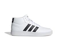 adidas Uomo Breaknet Mid Shoes, Ftwr White/Core Black/Ftwr White, 44 2/3 EU