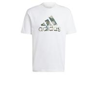 adidas Uomo Camo BOS Graphic Tee, White, XL