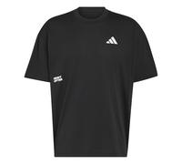adidas Training - T-shirt nera con stampa sul retro-Nero M