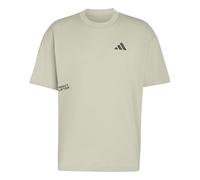adidas Uomo Climacool Fun Training Graphic Shirt, Halo Green, S