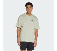 adidas Uomo Climacool Fun Training Graphic Shirt, Halo Green, XS