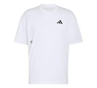 adidas Uomo Climacool Fun Training Graphic Shirt, White/Black, XS