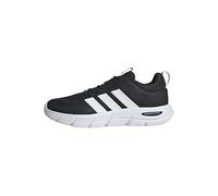 adidas Uomo Cloudfoam Flex Elastic Laces Shoes, Core Black/Ftwr White/Carbon, 42 2/3 EU