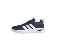 adidas Uomo Cloudfoam Flex Elastic Laces Shoes, Dark Blue/Ftwr White/Shadow Navy, 44 EU