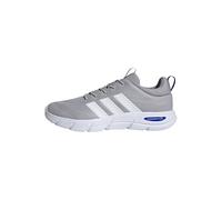 adidas Uomo Cloudfoam Flex Elastic Laces Shoes, Grey Two/Ftwr White/Glory Grey, 40 EU