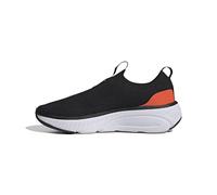 Adidas Uomo Cloudfoam Go Sock Shoes, Core Black/Cloud White/Solar Red, 42 2/3 EU