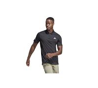 Adidas Club 3 Stripes Short Sleeve Polo Nero S Uomo