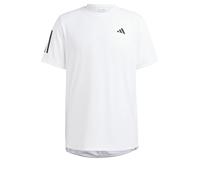 adidas Uomo Club 3-Stripes Tennis Tee, White, XXL