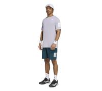 Pantaloncini da tennis da uomo Adidas Club Climacool 3-Stripes 7" - aura ivy - Verde